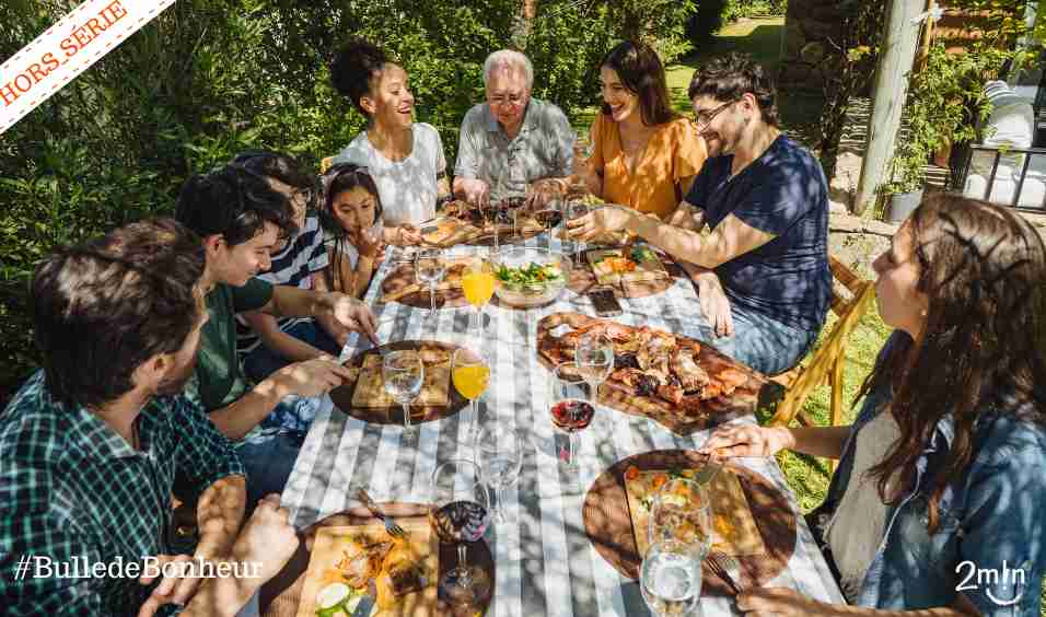 retrouvailles en famille entre joies et conflit- 2 minutes de bonheur